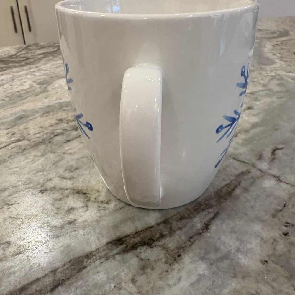 Blue Snowflake Mug - Picture 3 of 7